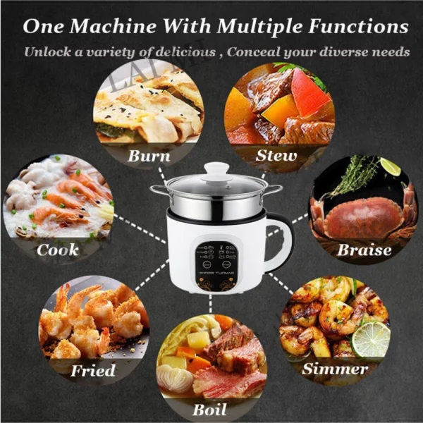 Multifunction Electric Cooker Steam Pot