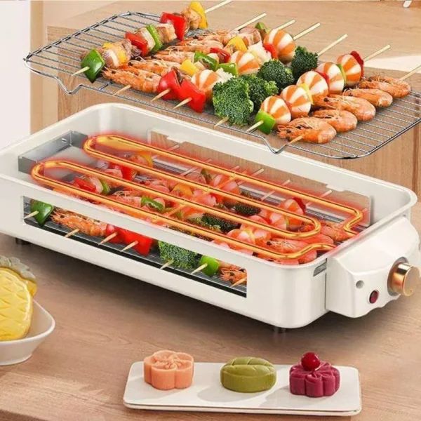 Electric BBQ Griller Set