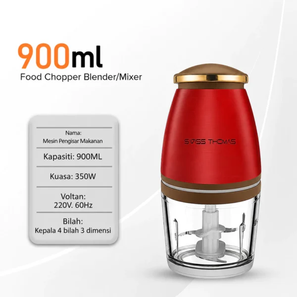 sg-11134201-8258x-mqmvysn94poha8.webp 900ml Baby Food Processor Chopper